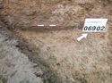 Thumbnail of Photo 1010269 northeast facing section of pit [906902] taken at Hunts Green Farm