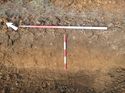 Thumbnail of Photo 1010335 southwest facing representative section of trench 54 taken at Hunts Green Farm