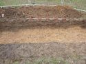 Thumbnail of Photo 1010357 southeast facing view of ditch [901304] taken at Hunts Green Farm