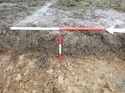Thumbnail of Photo 1010498 west facing representative section of trench 55 taken at Hunts Green Farm