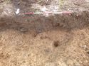 Thumbnail of Photo 1010545 north facing section of bioturbation [906803] taken at Hunts Green Farm