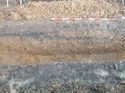 Thumbnail of Photo 1010576 south facing section of large ditch [901305] taken at Hunts Green Farm