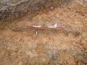 Thumbnail of Photo 1010620 southeast facing section of bioturbation [909002] taken at Hunts Green Farm