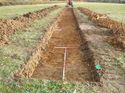 Thumbnail of Photo 1010696 south view of trench 99 taken at Hunts Green Farm