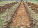 Thumbnail of Photo 1010707 west view of trench 107 taken at Hunts Green Farm