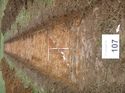 Thumbnail of Photo 1010708 east view of trench 107 taken at Hunts Green Farm