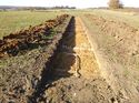Thumbnail of Photo 1010759 north view of trench 142 taken at Hunts Green Farm