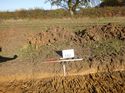 Thumbnail of Photo 1010760 west facing representative section of trench 142 taken at Hunts Green Farm