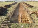 Thumbnail of Photo 1010763 west view of trench 137 taken at Hunts Green Farm