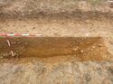 Thumbnail of Photo 1010829 south facing section of ditch [905902] taken at Hunts Green Farm