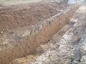 Thumbnail of Photo 1010890 northeast facing section of ditch terminus/pit/pond [904302] taken at Hunts Green Farm
