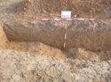 Thumbnail of Photo 1010895 north facing view of ditch terminus/pit/pond [904302] taken at Hunts Green Farm