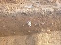 Thumbnail of Photo 1010908 detailed section reference of ditch terminus/pit/pond [904302] taken at Hunts Green Farm