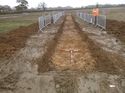 Thumbnail of Photo 1010952 east view of trench 25 taken at Hunts Green Farm