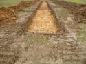 Thumbnail of Photo 1020108 west view of trench 104 taken at Hunts Green Farm