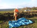 Thumbnail of Photo 1020134 working shots of sieving taken at Hunts Green Farm