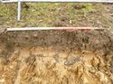 Thumbnail of Photo 1020043 south view of trench 101 taken at Hunts Green Farm