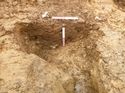 Thumbnail of Photo 1020052 west view of trench 95 taken at Hunts Green Farm
