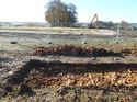Thumbnail of Photo 040088 northeast facing representative section of trench 66 taken at Hunts Green Farm