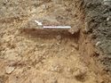 Thumbnail of Photo 050131 northwest facing section of pit [915004] taken at Hunts Green Farm