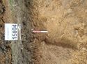 Thumbnail of Photo 050132 southeast facing section of pit [915004] taken at Hunts Green Farm