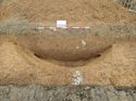 Thumbnail of Photo 060153 southwest facing section pit [9142004] taken at Hunts Green Farm