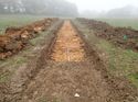 Thumbnail of Photo 090173 southwest view of trench 145 taken at Hunts Green Farm
