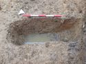 Thumbnail of Photo 090235 south facing section of ditch [914910] taken at Hunts Green Farm