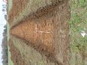 Thumbnail of Photo 110300 northwest view of trench 141 taken at Hunts Green Farm