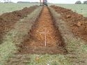 Thumbnail of Photo 110306 north view of trench 134 taken at Hunts Green Farm