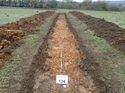 Thumbnail of Photo 110307 south view of trench 134 taken at Hunts Green Farm