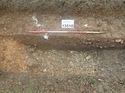 Thumbnail of Photo 110314 west facing section of pit [913510] taken at Hunts Green Farm