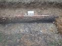 Thumbnail of Photo 110374 east facing section of pit [913510] taken at Hunts Green Farm view 5