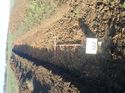 Thumbnail of Photo 120426 north view of trench 122 taken at Hunts Green Farm