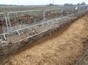 Thumbnail of Photo 200777 east facing representative section of trench 18 taken at Hunts Green Farm