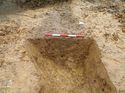 Thumbnail of Photo 200812 east facing section of ditch [905106] taken at Hunts Green Farm