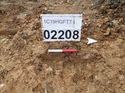 Thumbnail of Photo 230838 east facing section of discrete feature [902208]
