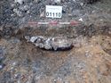 Thumbnail of Photo 230896 southeast facing section of pit [901110] taken at Hunts Green Farm
