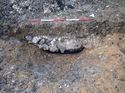 Thumbnail of Photo 230897 southeast facing section of pit [901110] taken at Hunts Green Farm