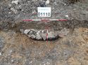 Thumbnail of Photo 240898 southeast facing section of pit [901110] taken at Hunts Green Farm