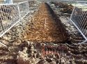 Thumbnail of Photo 271142 southeast view of trench 73 taken at Hunts Green Farm
