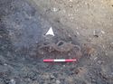 Thumbnail of Photo 011287 detail of industrial/other deposit in trench 73 taken at Hunts Green Farm