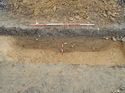 Thumbnail of Photo 021306 south facing section of pit [902712] taken at Hunts Green Farm