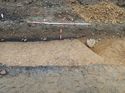 Thumbnail of Photo 021318 southwest facing section of pit [902702] taken at Hunts Green Farm view 5 no board