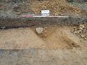 Thumbnail of Photo 021319 southwest facing section of pit [902702] taken at Hunts Green Farm view 6