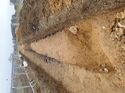 Thumbnail of Photo 021321 oblique of stone surface [902703] taken at Hunts Green Farm