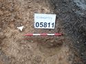 Thumbnail of Photo 021359 southeast facing section of pit [905811] taken at Hunts Green Farm view 1