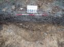 Thumbnail of Photo 031363 southwest facing section of pit [905811] taken at Hunts Green Farm view 3