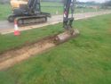 Thumbnail of View to NE, excavation of main drainage ditch western field