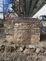 Thumbnail of BRICK VAULT OF THE 1ST EARL ROSSE, BARON OF OXMANTOWN PRIOR TO DISMANTLING, WEST WALL